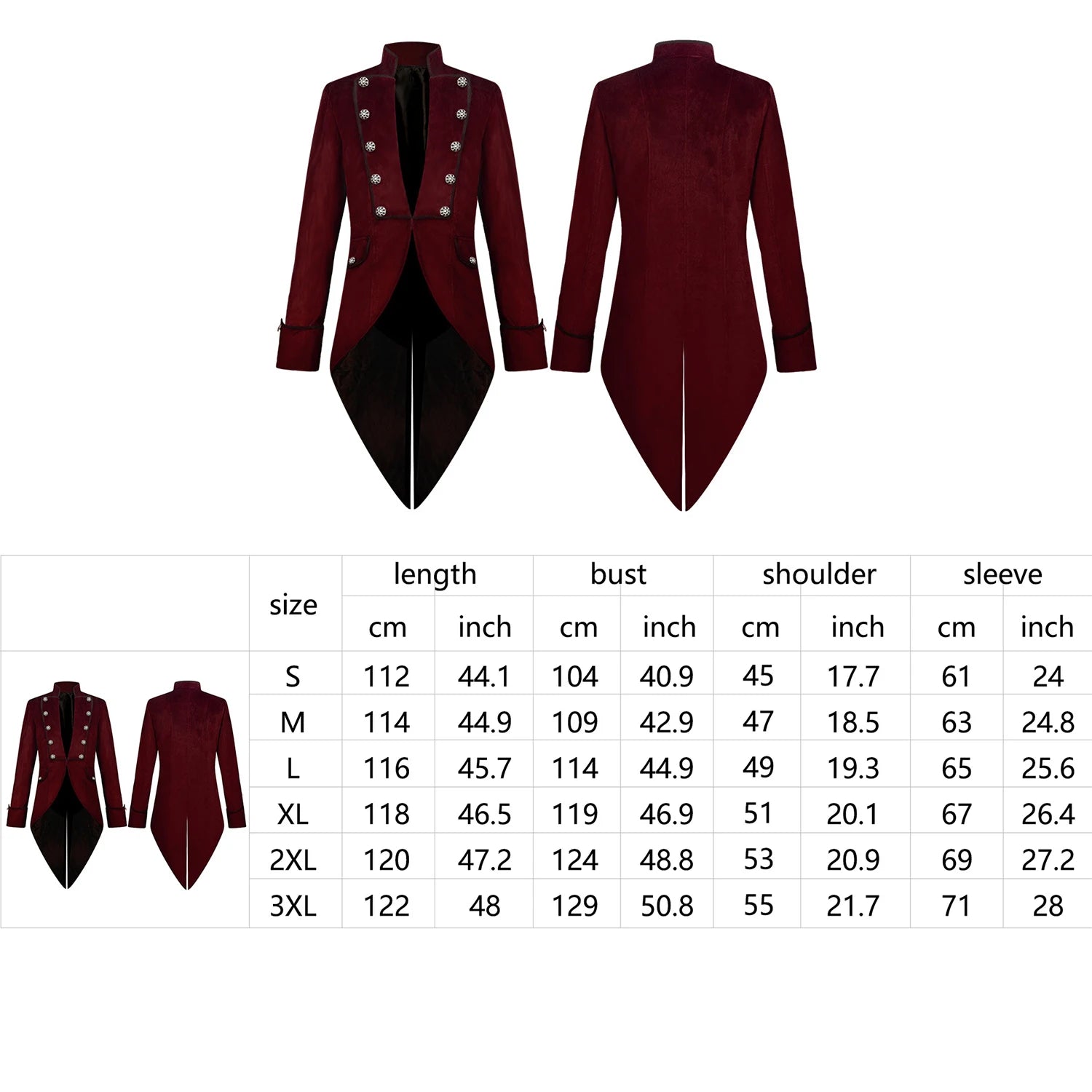 Steampunk Vintage Tailcoat Great For Cosplay Secondary image