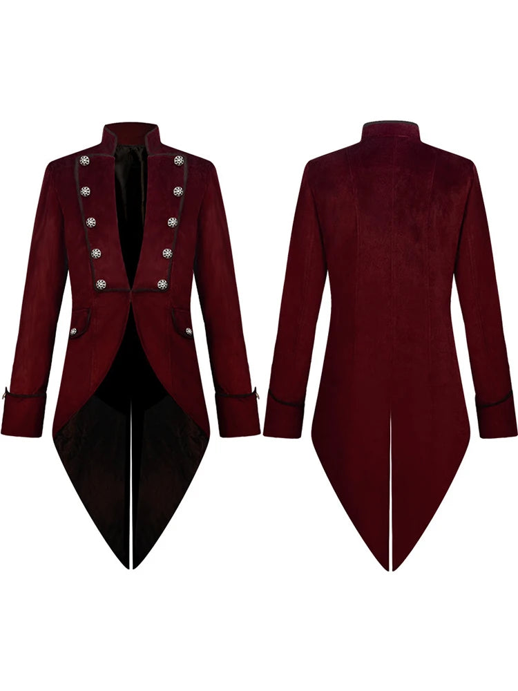 Steampunk Vintage Tailcoat Great For Cosplay