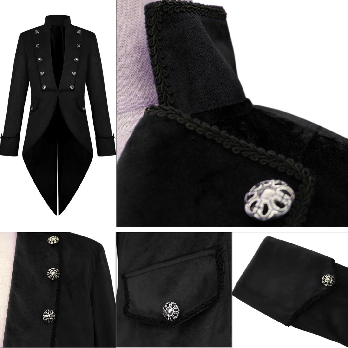 Steampunk Vintage Tailcoat Great For Cosplay