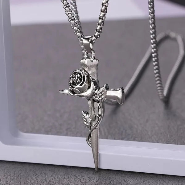 Supreme Retro Gothic Adorned Necklace