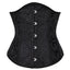 Underbust Retro Jacquard Goth Steampunk Corset