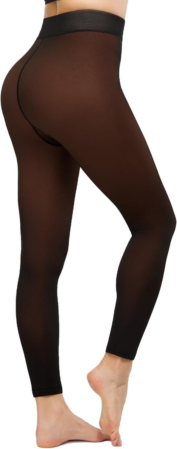 Fleece Lined Thermal Sheer Tights