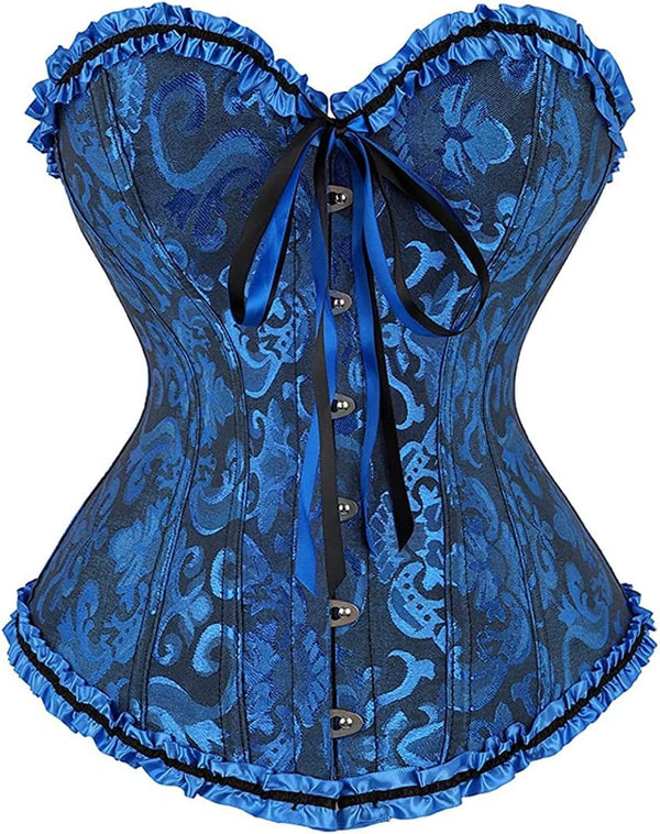 Lace Push-Up Bustier Shapewear Bodysuit