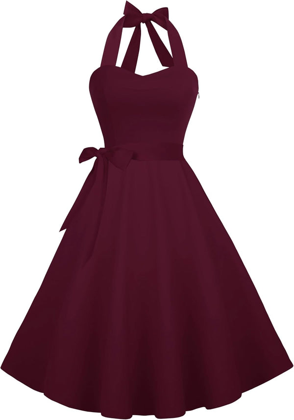 Casual Sundress Halter Cocktail Dresses Spring Dress