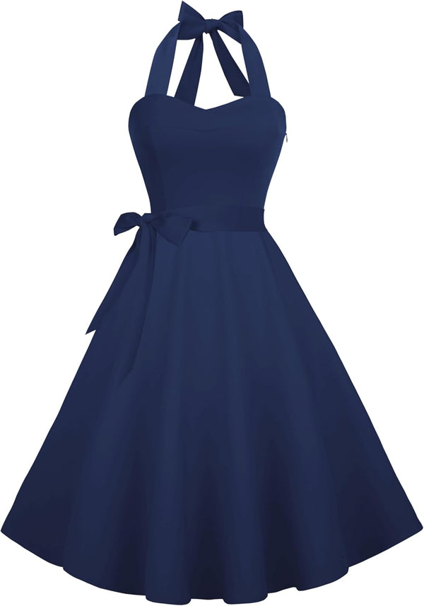 Casual Sundress Halter Cocktail Dresses Spring Dress