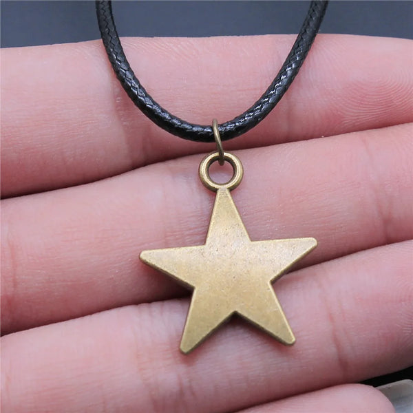 Pentagram Necklace - Wiccan Pendant Jewelry