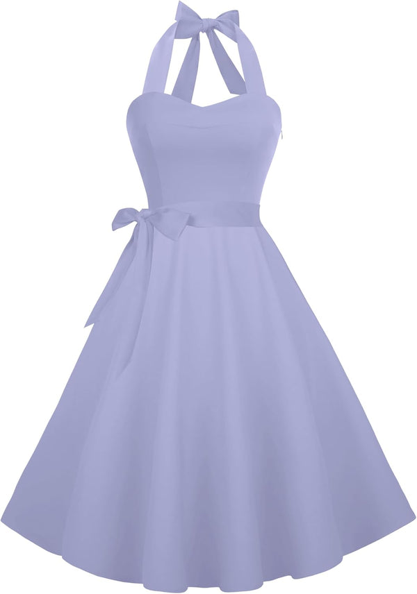 Casual Sundress Halter Cocktail Dresses Spring Dress