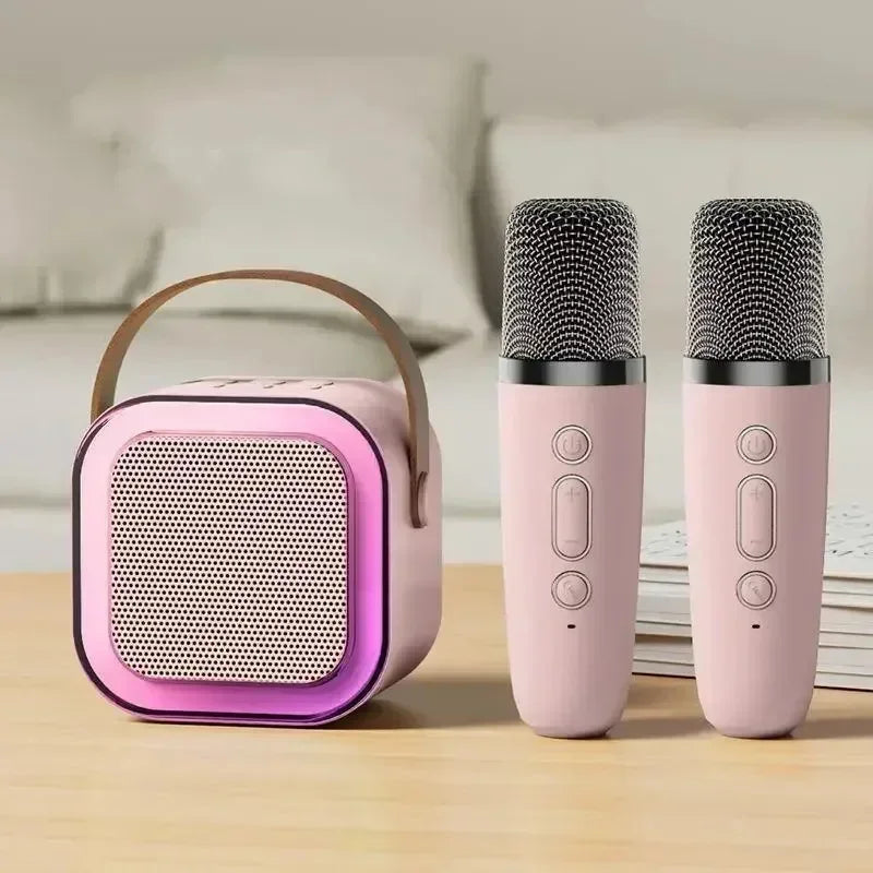 Mini Karaoke Bluetooth Speaker with Microphone
