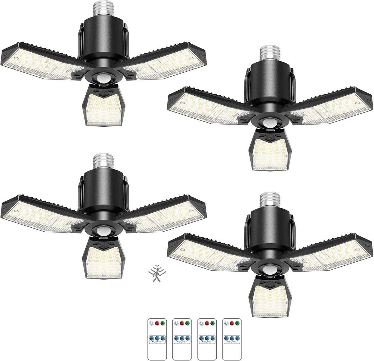 Motion Sensor Garage LED Light Bulb Indoor for Basement, Attic (1 Pack)