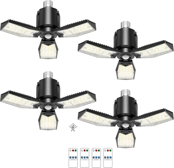 Motion Sensor Garage LED Light Bulb Indoor for Basement, Attic (1 Pack)