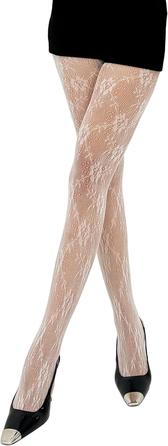 High Waist Fishnet Suspender Stockings
