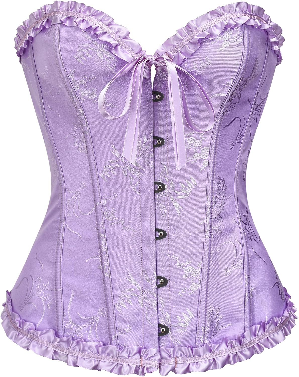 Lace Push-Up Bustier Shapewear Bodysuit