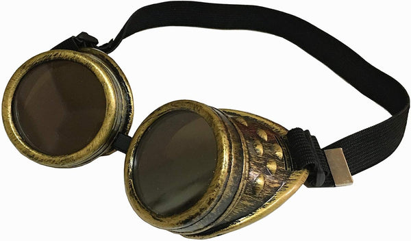 Mad Scientist Vintage Steampunk Cosplay Goggles