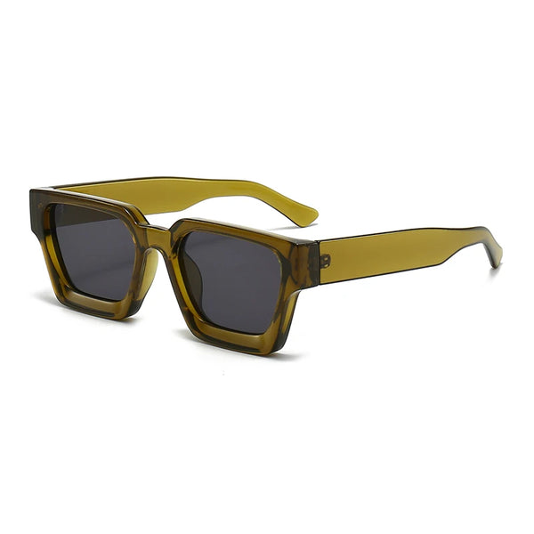 Retro Square Tinted Sunglasses – UV400