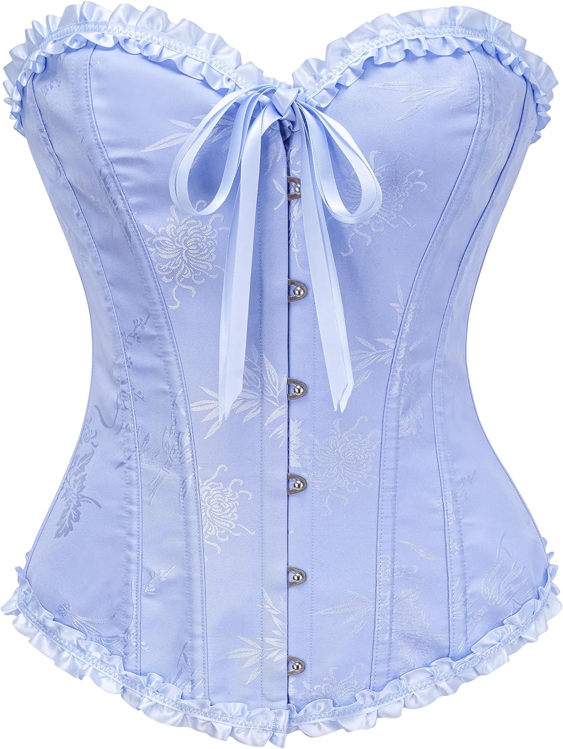 Lace Push-Up Bustier Shapewear Bodysuit