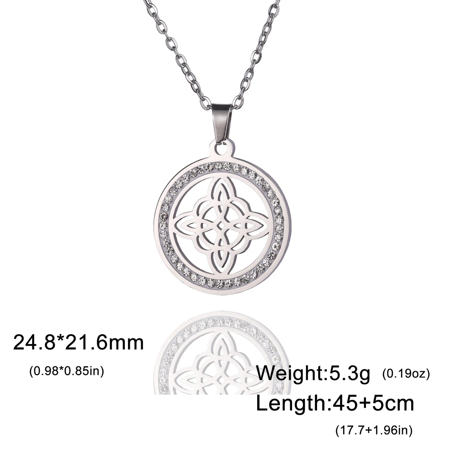 Spiritual Symbol Necklace - Wiccan Jewelry
