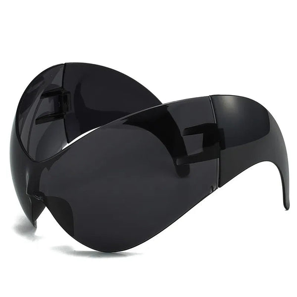 Oversized Y2K Punk One-Piece Windproof Sport Goggles