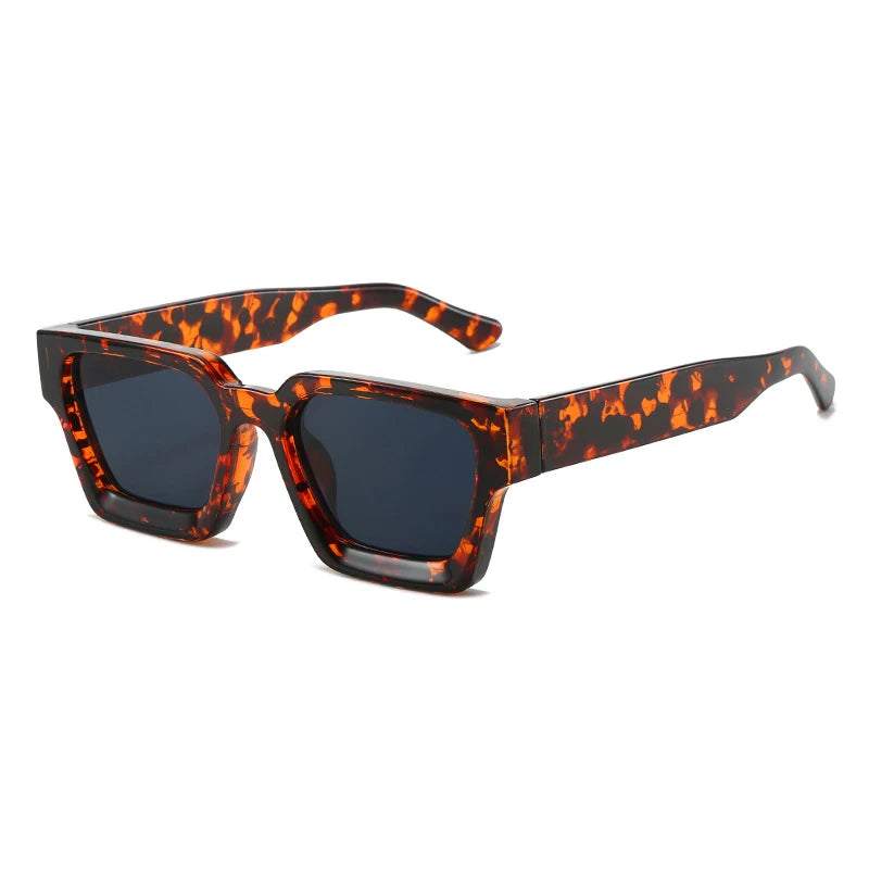 Retro Square Tinted Sunglasses – UV400
