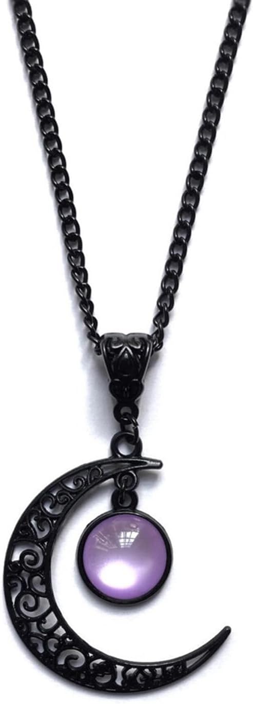 Rrdaily moon necklace