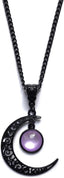 Rrdaily moon necklace