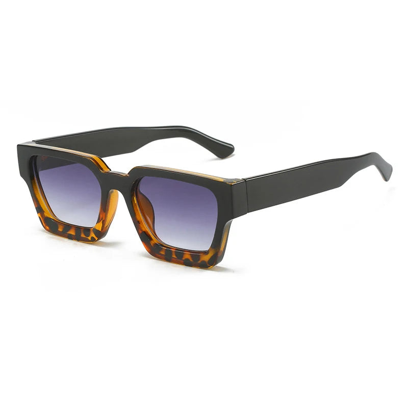 Retro Square Tinted Sunglasses – UV400