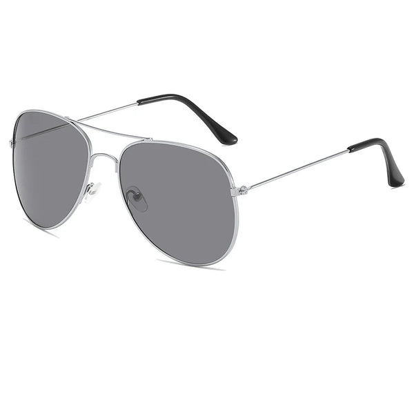 Vintage Red Lens Pilot Aviation Sunglasses