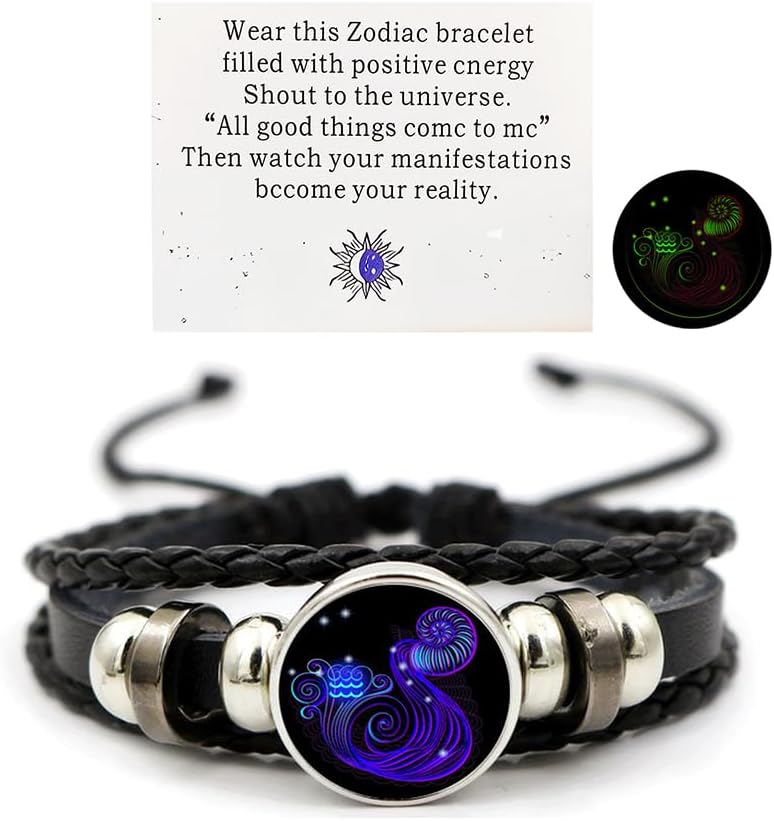 Zodiac Signs Spirit Bracelet Zodiac Bracelet