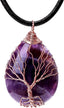 7 Chakra Gemstone Healing Crystals Necklace