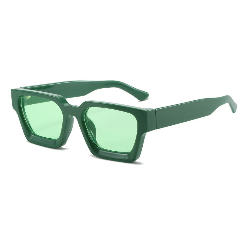 Retro Square Tinted Sunglasses – UV400