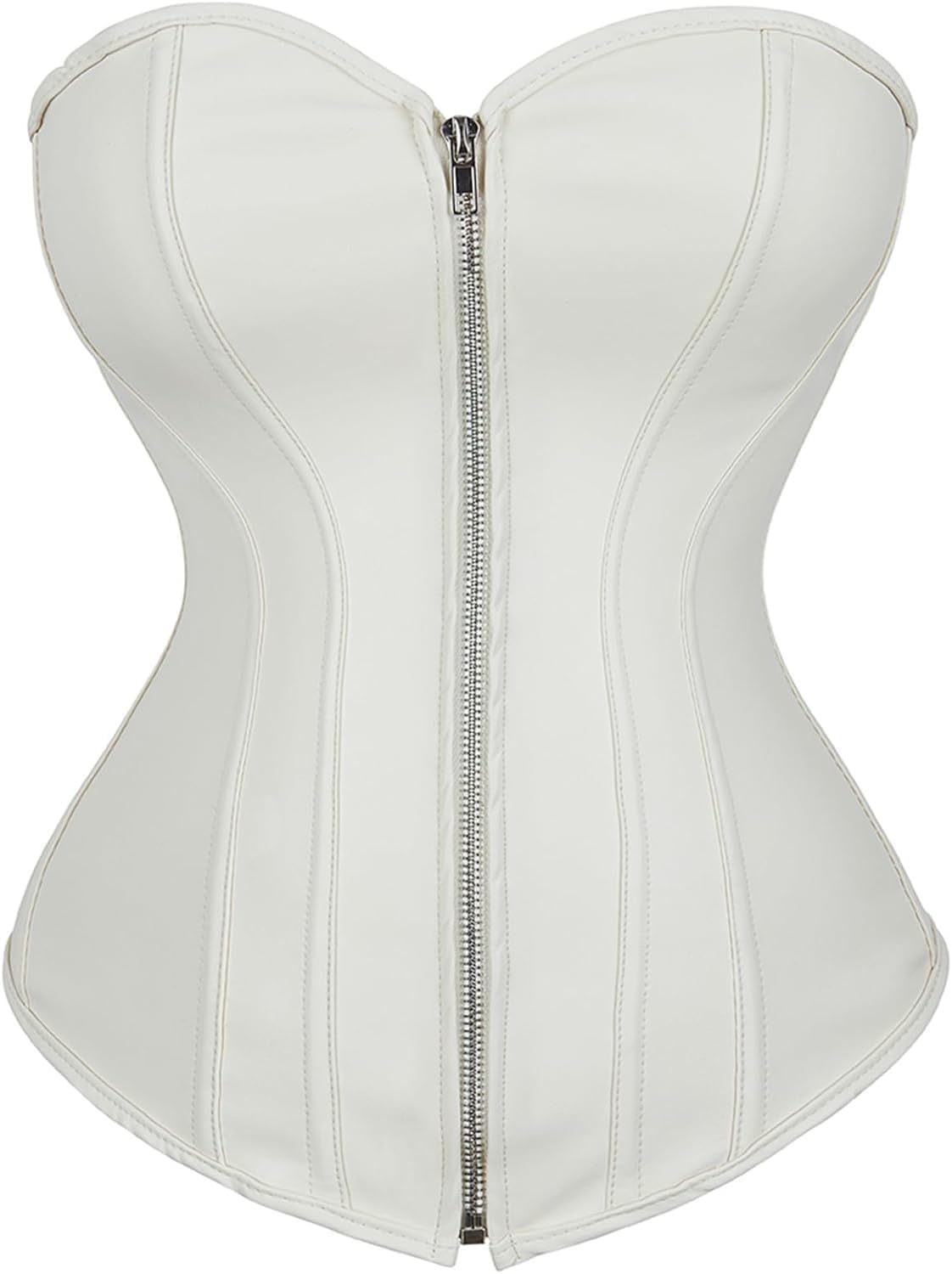 Gothic Faux Leather Steampunk Corset