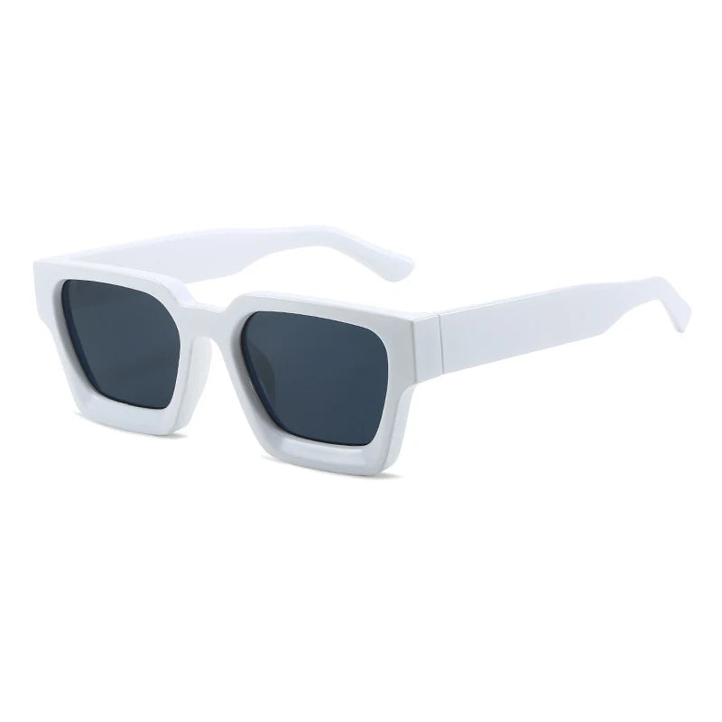 Retro Square Tinted Sunglasses – UV400