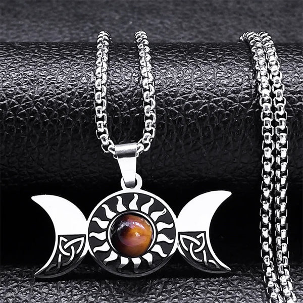 Stainless Steel Pentagram Necklace