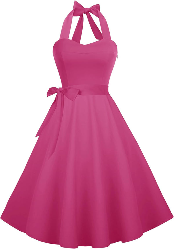 Casual Sundress Halter Cocktail Dresses Spring Dress