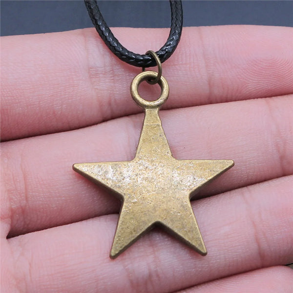 Pentagram Necklace - Wiccan Pendant Jewelry