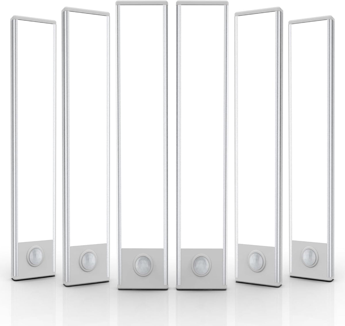 6 Pack Under Cabinet LED Light for Kitchen, Wardrobe, Hallway, Stairs
