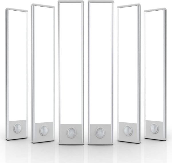 6 Pack Under Cabinet LED Light for Kitchen, Wardrobe, Hallway, Stairs