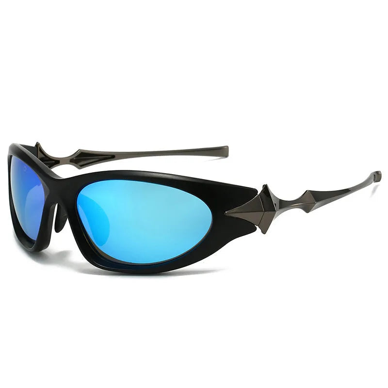 Futuristic Y2K Steampunk Sport Sunglasses