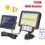 Homefish LED Solar Split Wall Lamp With Motion Sensor Outdoor Waterproof Emergency Lighting for S...