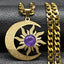 Wicca Sun And Moon Necklaces Stainless