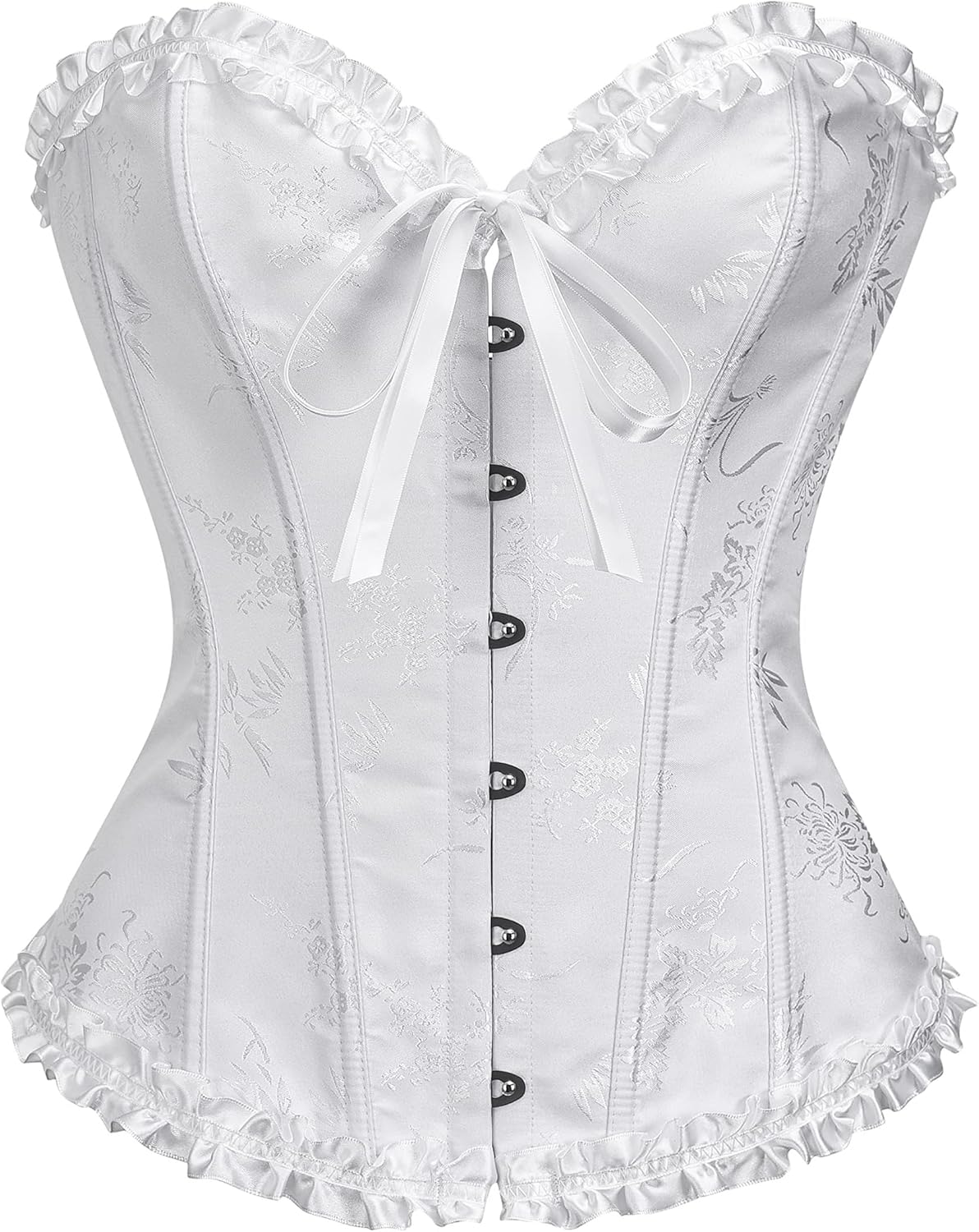 Lace Push-Up Bustier Shapewear Bodysuit
