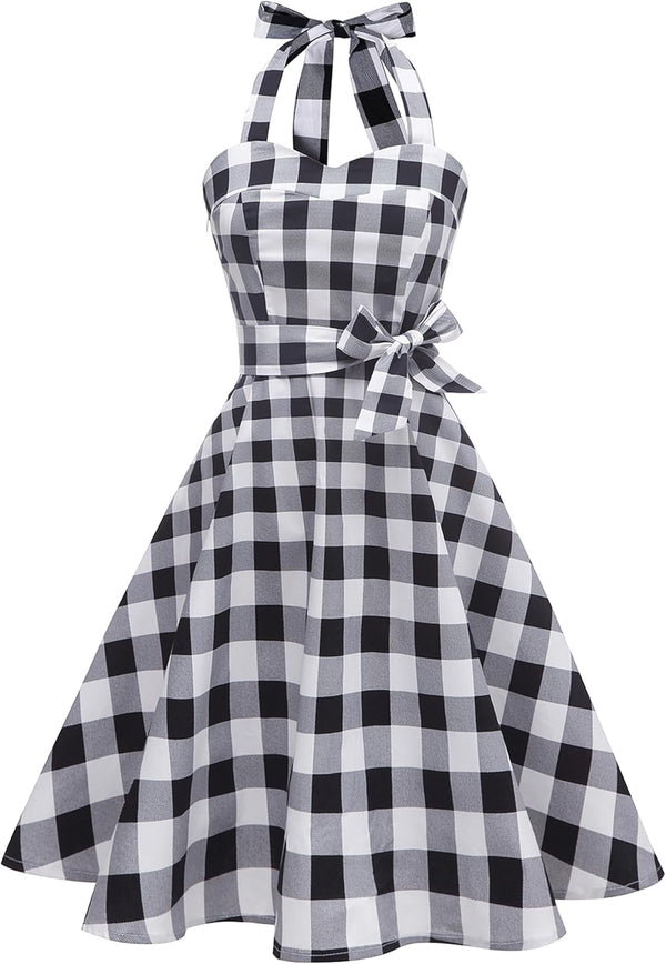 Casual Sundress Halter Cocktail Dresses Spring Dress