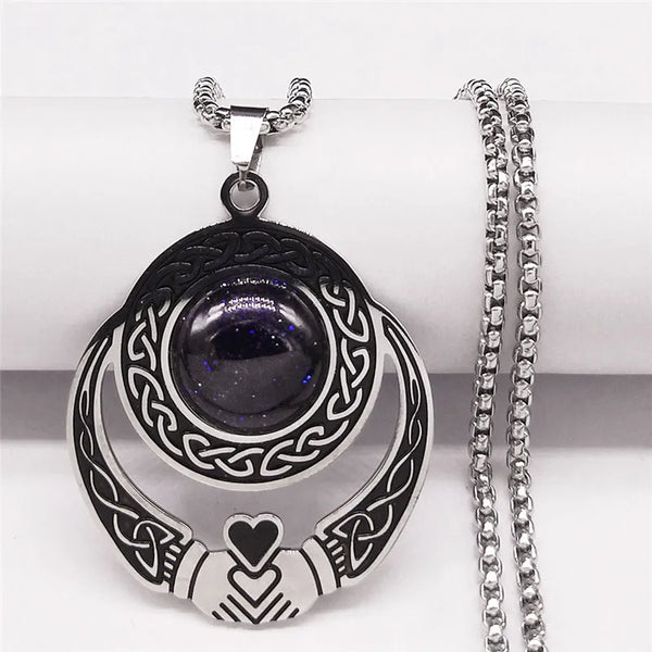 Stainless Steel Pentagram Necklace