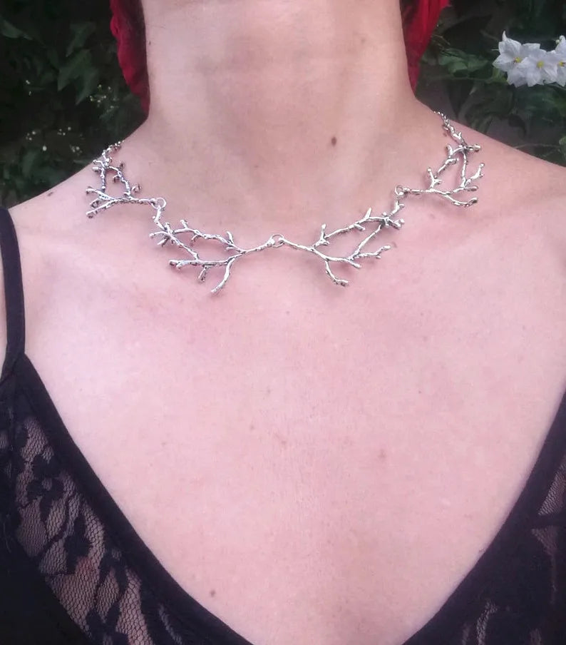 Moon Phase Necklace - Lunar Cycle Jewelry Secondary image