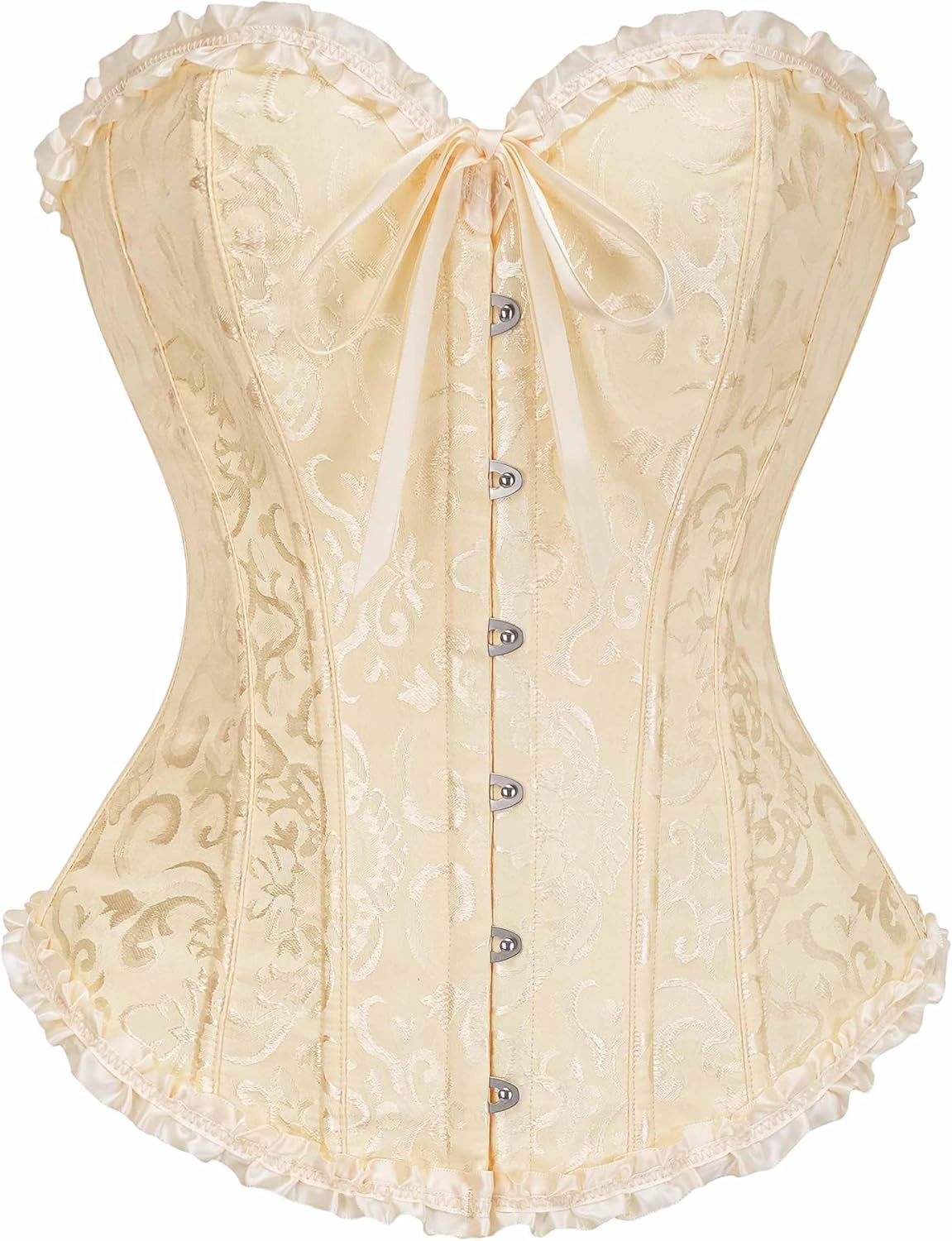 Lace Push-Up Bustier Shapewear Bodysuit