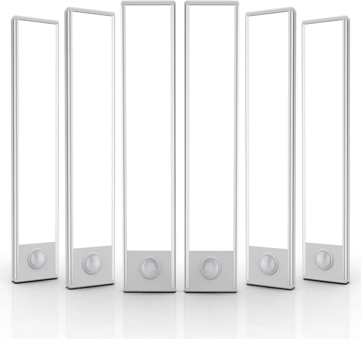 6 Pack Under Cabinet LED Light for Kitchen, Wardrobe, Hallway, Stairs