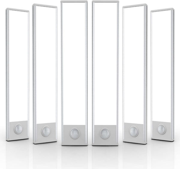 6 Pack Under Cabinet LED Light for Kitchen, Wardrobe, Hallway, Stairs