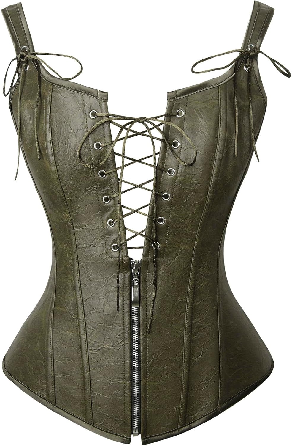 Renaissance Boned Corset with Garters