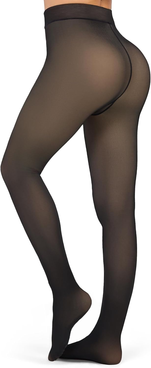 Fleece Lined Thermal Sheer Tights