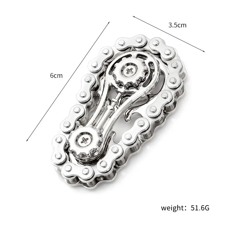 Metal Chain Sprocket Fidget Spinner – EDC Gyro