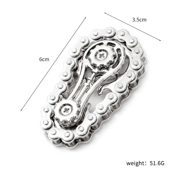 Metal Chain Sprocket Fidget Spinner – EDC Gyro